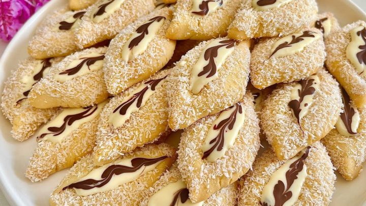 Andělské slzy v kokosu s čokoládou