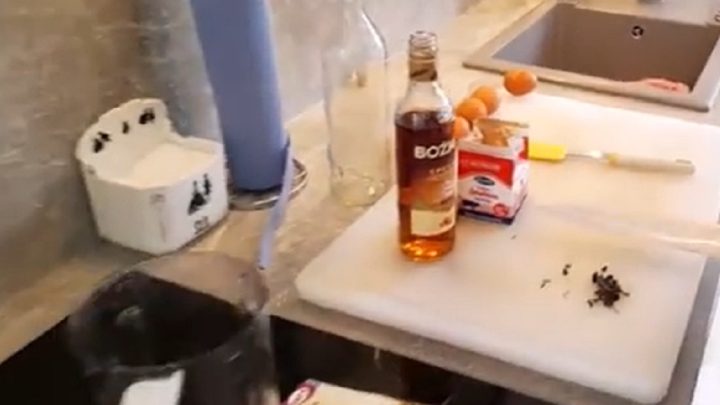 Domácí vaječný likér s vanilkou