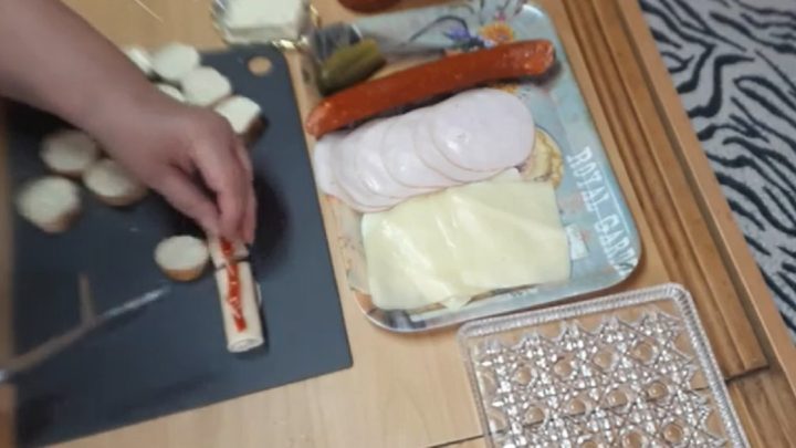 Rychlé vánoční jednohubky s kapií