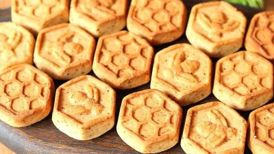 Medové sušenky s mletou skořicí