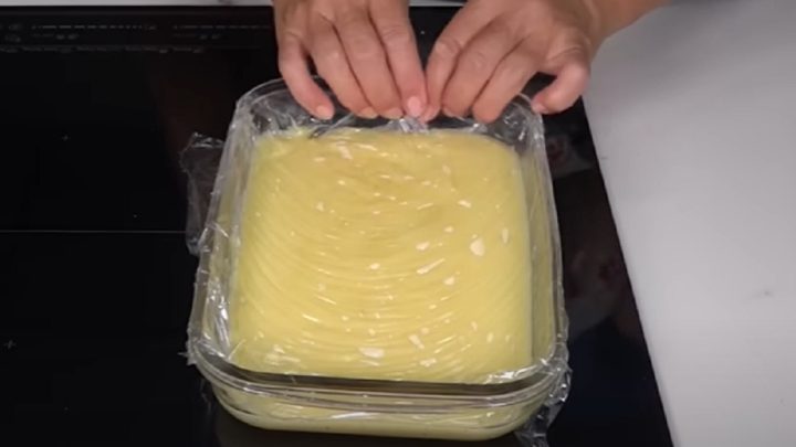 Nepečené košíčky s pudinkovou náplní