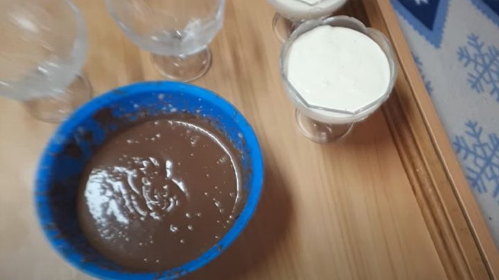 Jednoduchý domácí termix vanilka a čokoláda