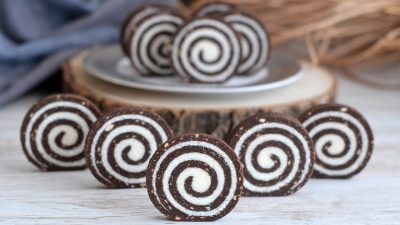 Kokosový salám s máslovým krémem