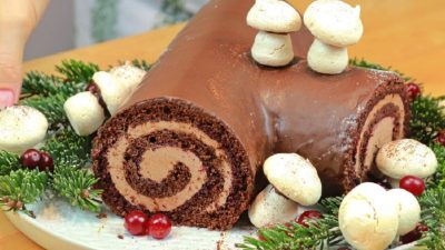 Poleno s čokoládovou náplní a džemem