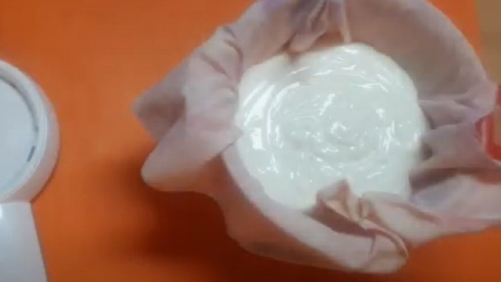 Domácí Lučina ze smetany a jogurtu