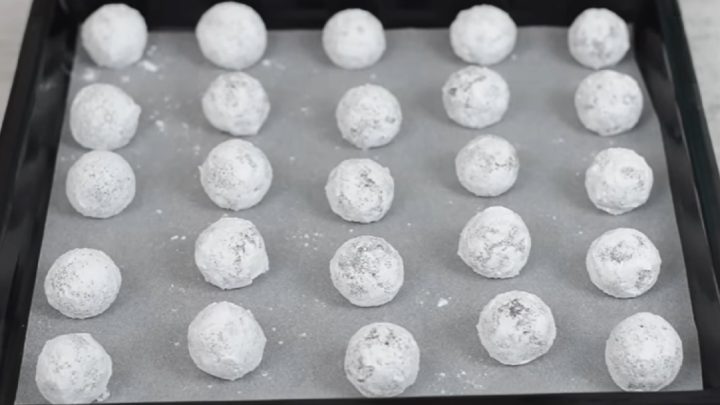 Čokoládové crinkles s vanilkou