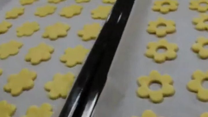 Křehké linecké kytičky s džemem