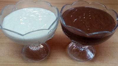 Jednoduchý domácí termix vanilka a čokoláda