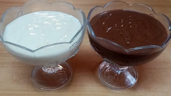 Jednoduchý domácí termix vanilka a čokoláda Jednoduchý domácí termix vanilka a čokoláda