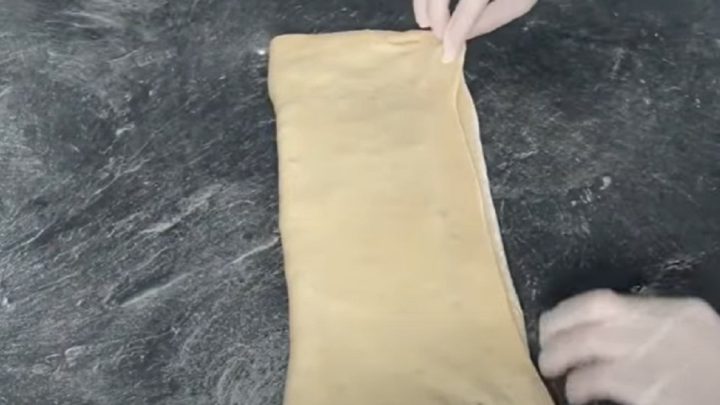 Ořechové spirálky z kynutého těsta