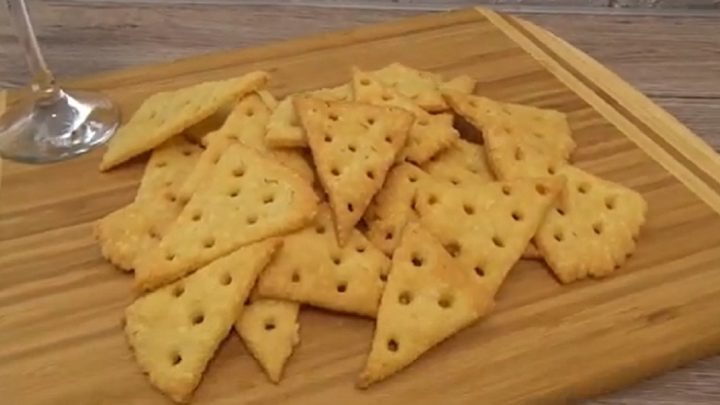 Sýrové krekry jen z 5 ingrediencí