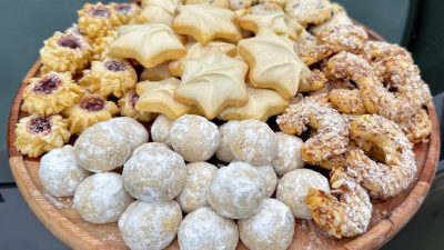 5 druhů cukroví z 1 těsta s vanilkou