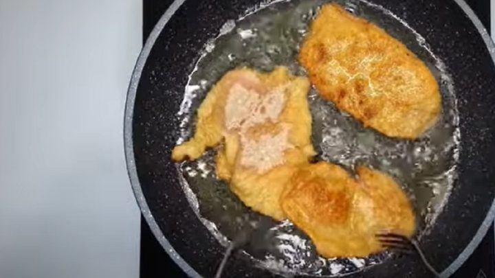 Krůtí řízky v klasickém trojobalu