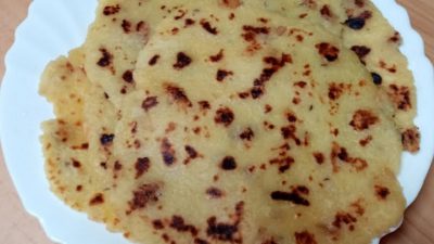 Bramborové placky se škvarky bez vajec