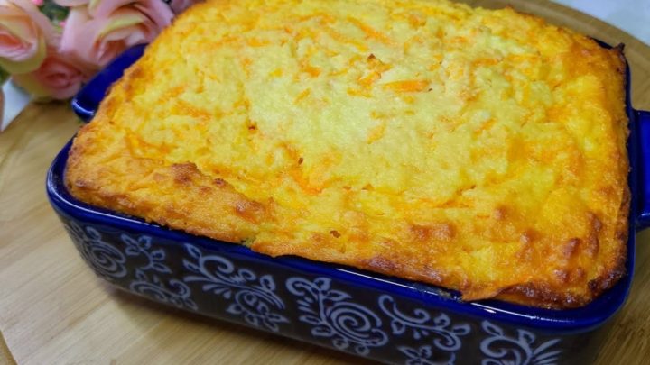 Rychlý dýňový koláč s tvarohem Rychlý dýňový koláč s tvarohem