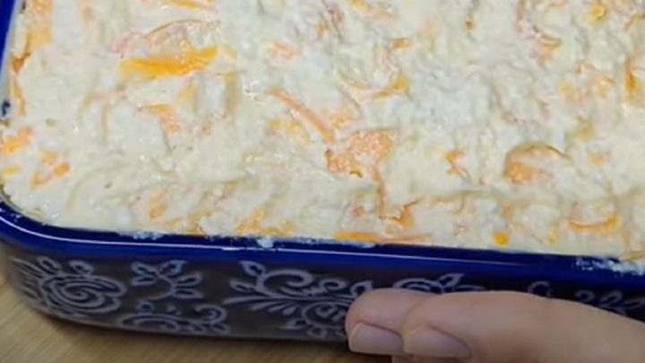 Rychlý dýňový koláč s tvarohem