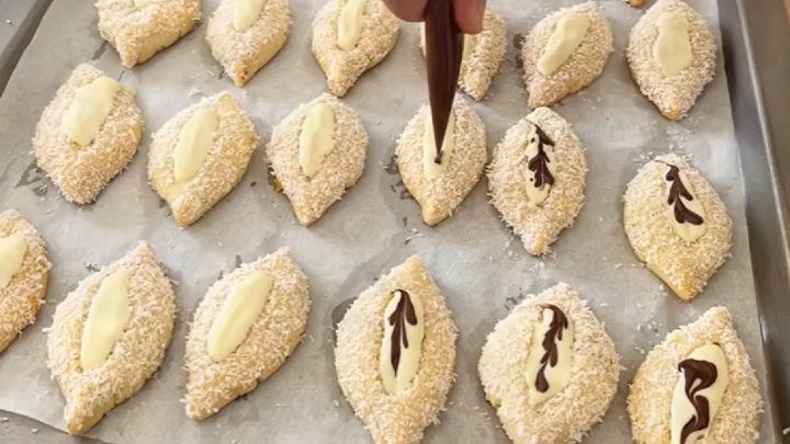 Andělské slzy v kokosu s čokoládou