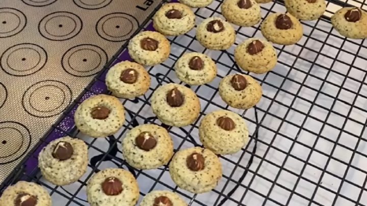 Rychlá ořechová hnízda s vanilkou