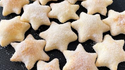 Zasněžené hvězdičky bez vajec