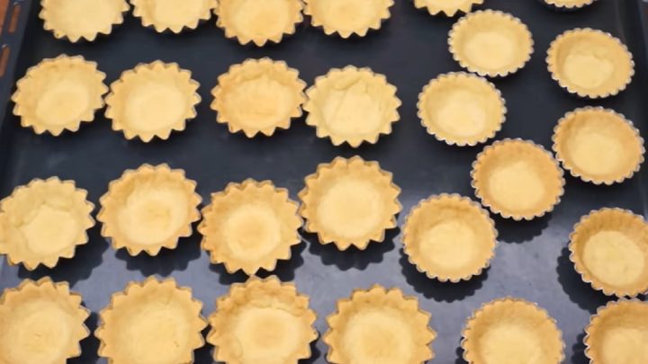 Křehké košíčky jen z 5 ingrediencí