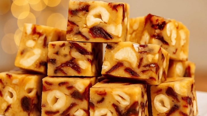 Falešný nugát z kondenzovaného mléka