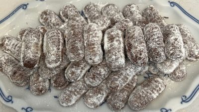 Medvědí tlapky s ořechy a skořicí