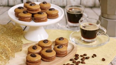 Mocca dortíčky s kávovým krémem