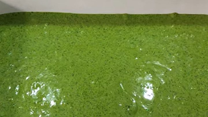 Mechové stromečky s krémem a malinami