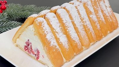 Vánoční nepečená střecha s piškoty