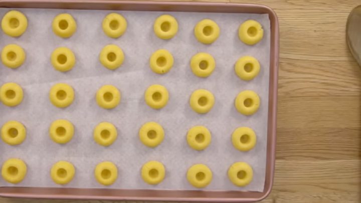 Andělská očka s marmeládou a vanilkou