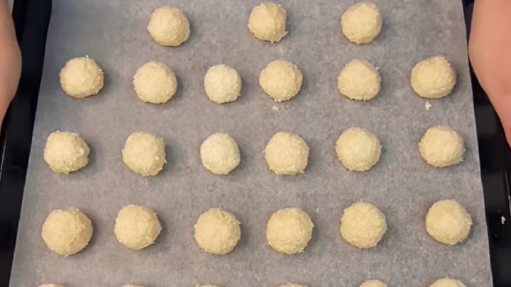 Jednoduché kokosky s vanilkou