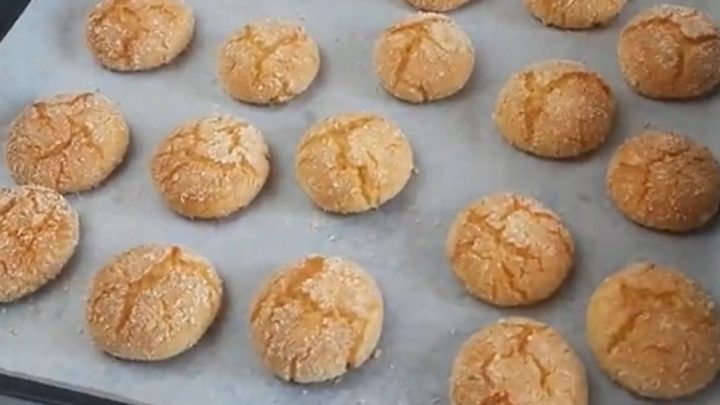 Citrónky v kokosu z jogurtového těsta