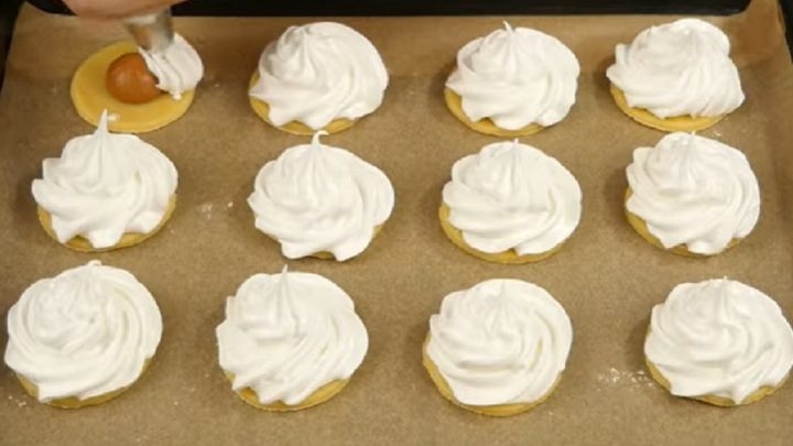 Toffifee pusinky s čokoládou a ořechy