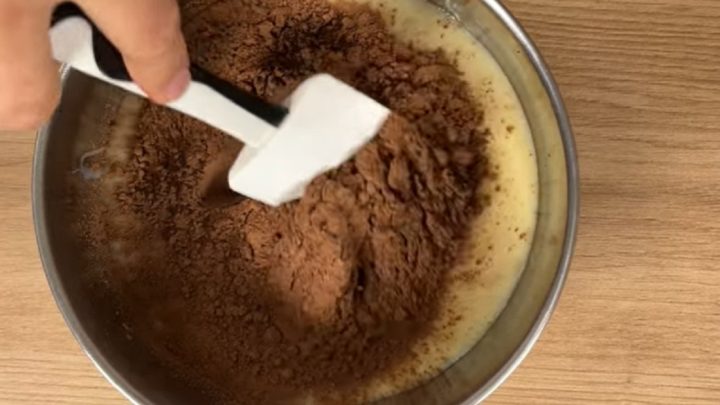 Rychlé čokoládové lanýže se Salkem