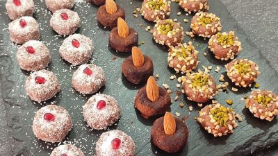 3 druhy nepečeného cukroví ze Salka