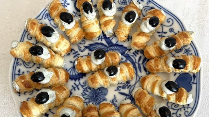 Trubičky plněné šlehanou nivou