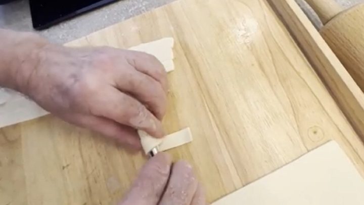 Trubičky plněné šlehanou nivou