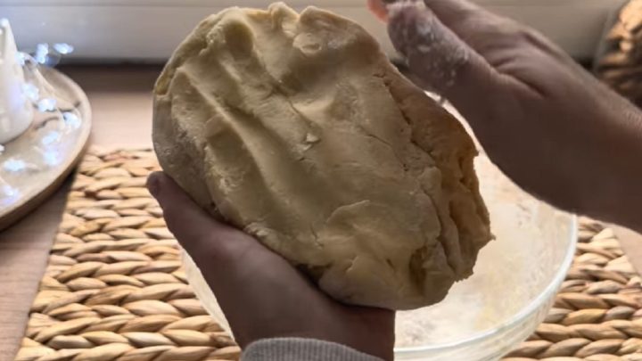 Vánoční ořechové pusinky s vanilkou