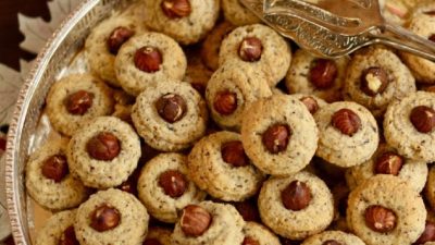 Rychlá ořechová hnízda s vanilkou