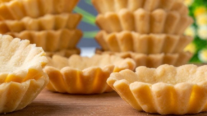 Křehké košíčky jen z 5 ingrediencí Křehké košíčky jen z 5 ingrediencí