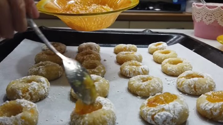 Pomerančová očka s mandlemi