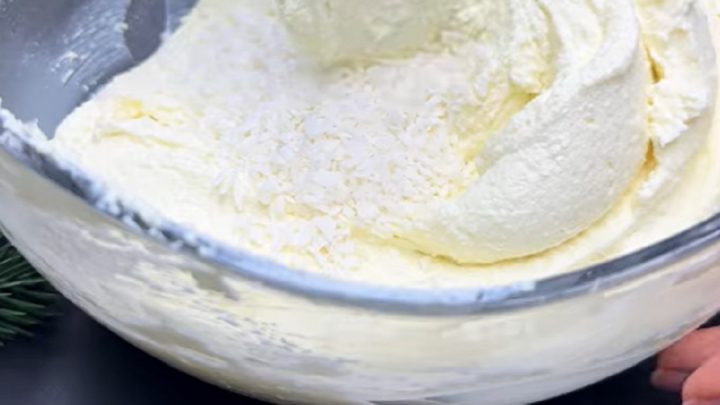 Dietní tvarohový dort s kokosem