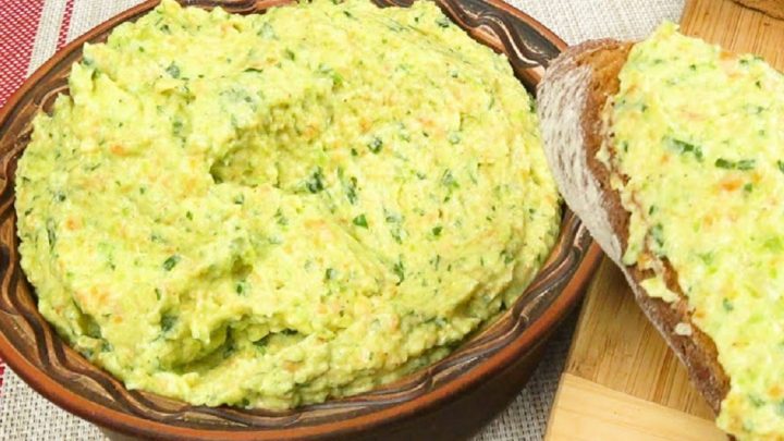 Zdravá cuketová pomazánka s mrkví