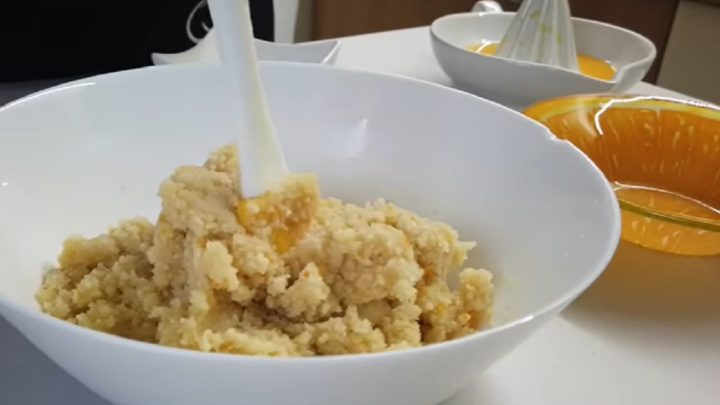 Pomerančová očka s mandlemi