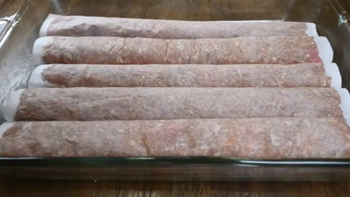 Domácí kebab z mletého masa