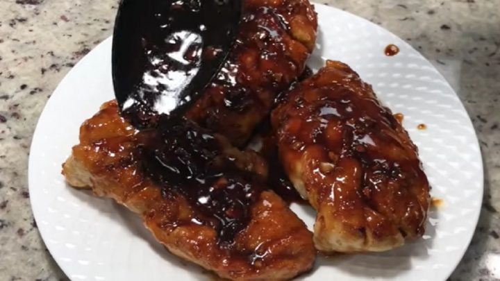 Kuřecí plátky na medu a česneku s chilli