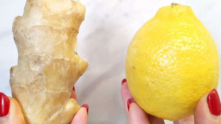 Nápoj na hubnutí se zázvorem