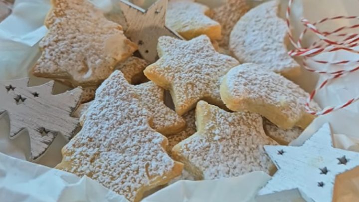 Rychlé vykrajované cukroví s vanilkou