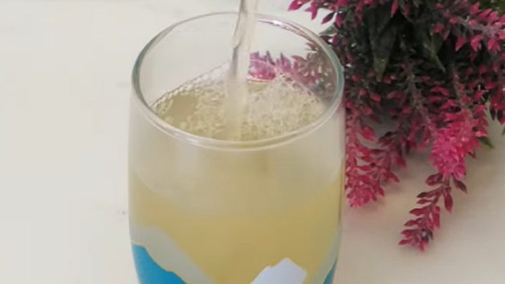 Nápoj na hubnutí se zázvorem