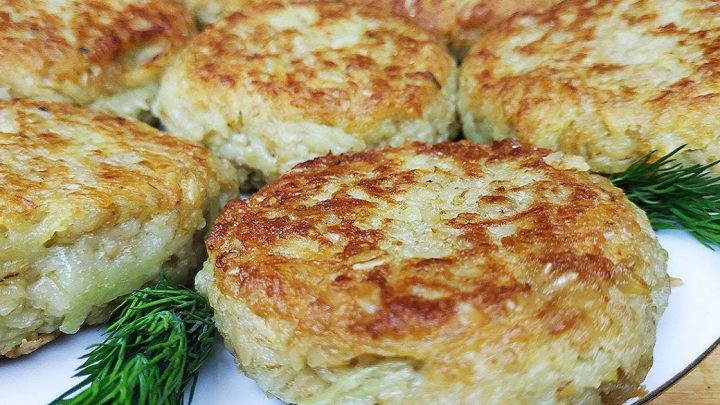 Ovesné karbanátky s brambory a česnekem